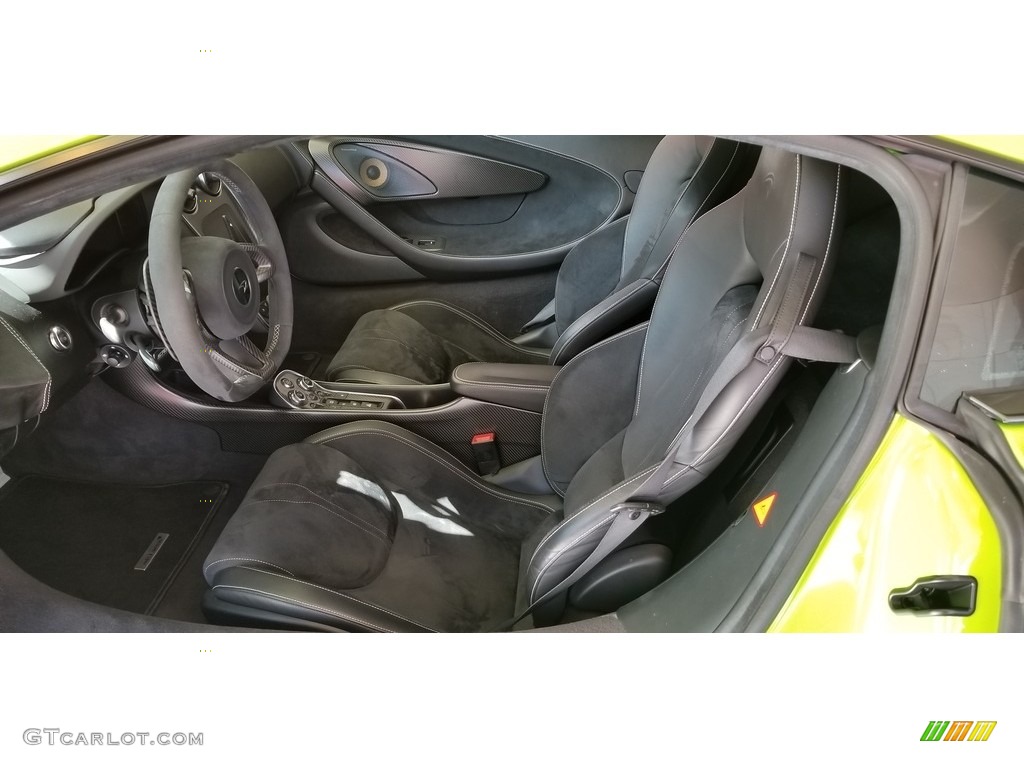Carbon Black/Jet Black/Stone Gray Interior 2017 McLaren 570S Coupe Photo #130839360
