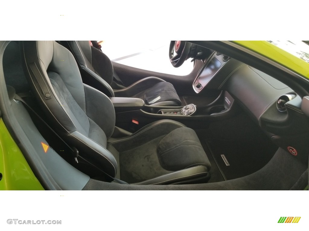 Carbon Black/Jet Black/Stone Gray Interior 2017 McLaren 570S Coupe Photo #130839387