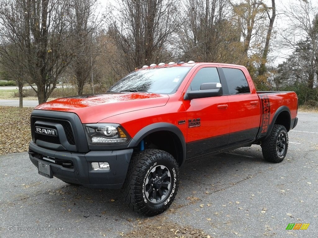 Flame Red 2018 Ram 2500 Power Wagon Crew Cab 4x4 Exterior Photo #130839510