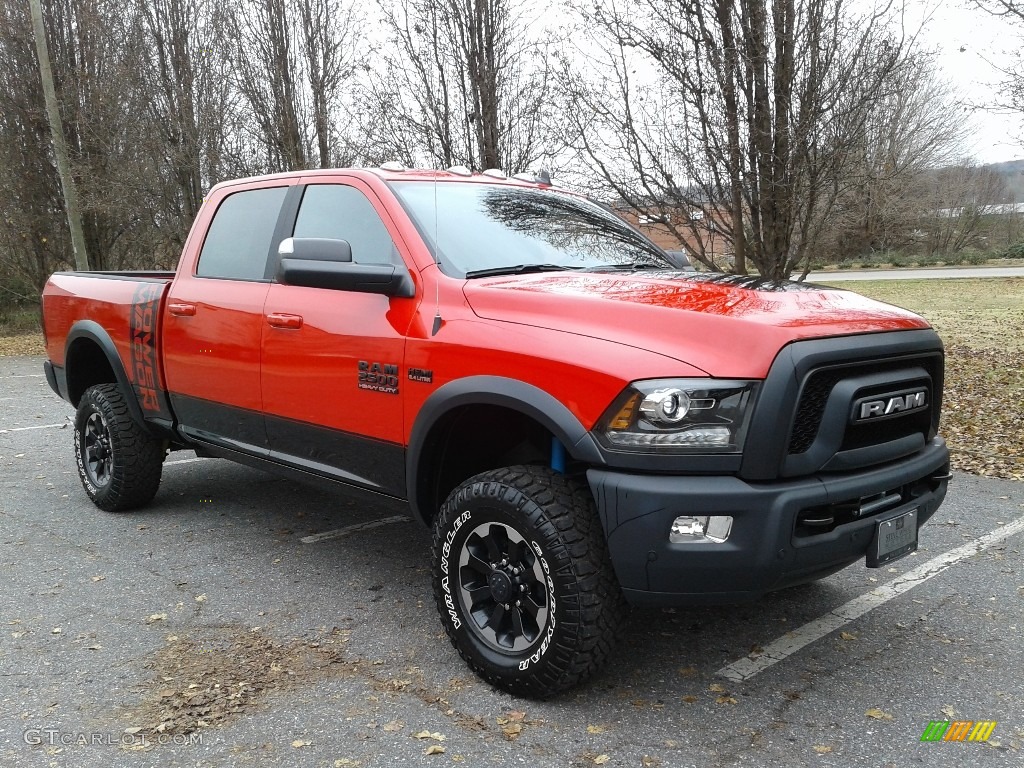Flame Red 2018 Ram 2500 Power Wagon Crew Cab 4x4 Exterior Photo #130839543