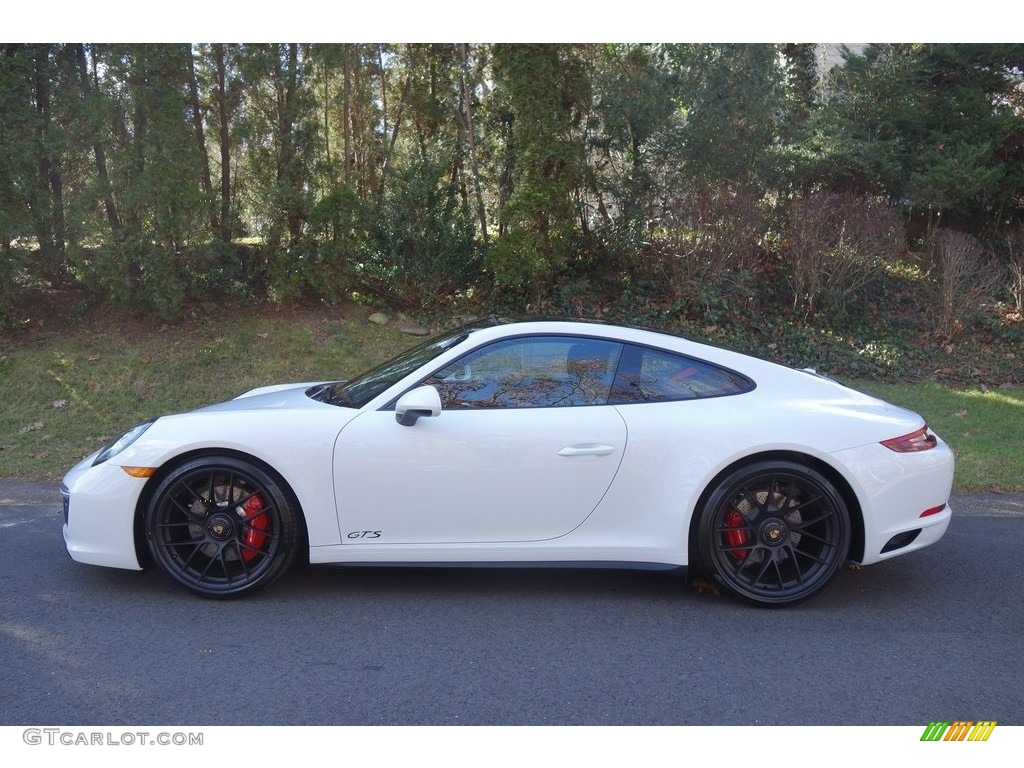 White 2019 Porsche 911 Carrera GTS Coupe Exterior Photo #130840624