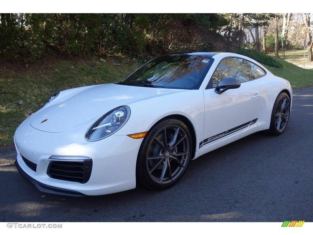White 2019 Porsche 911 Carrera T Coupe Exterior Photo #130840942
