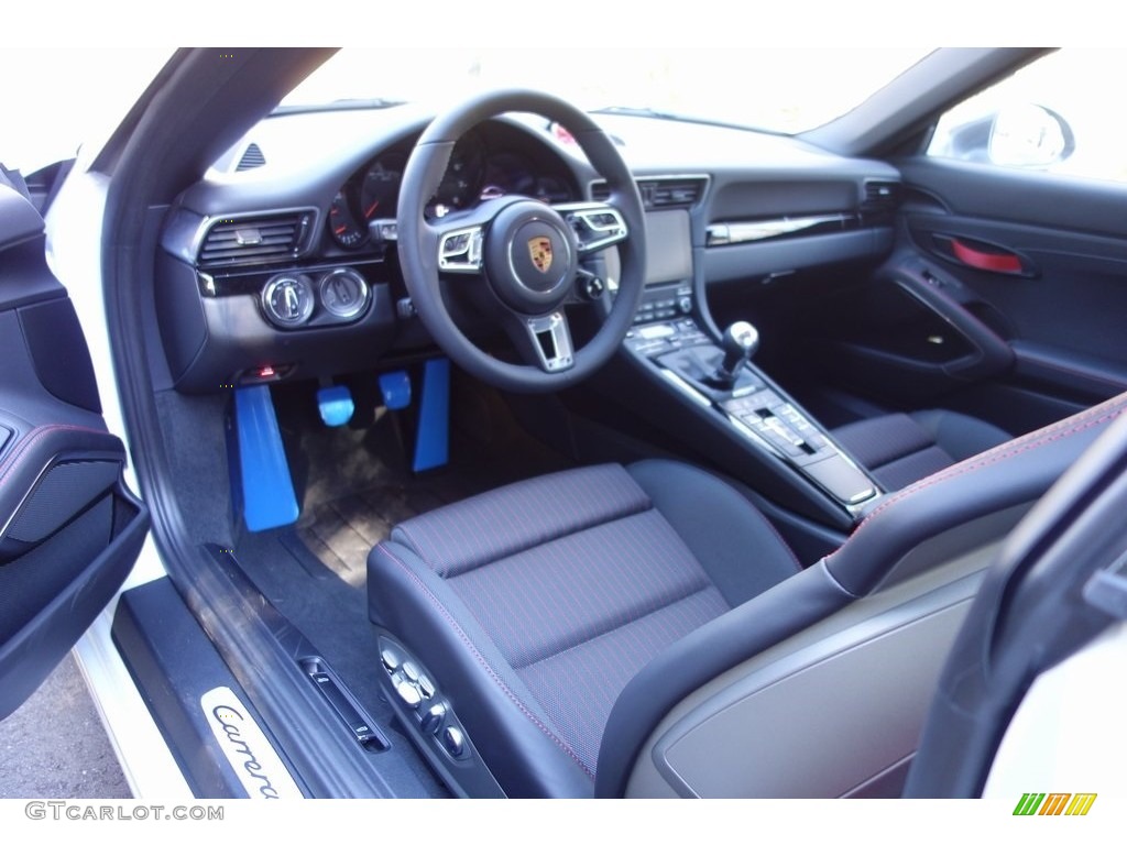 2019 Porsche 911 Carrera T Coupe Front Seat Photo #130840993