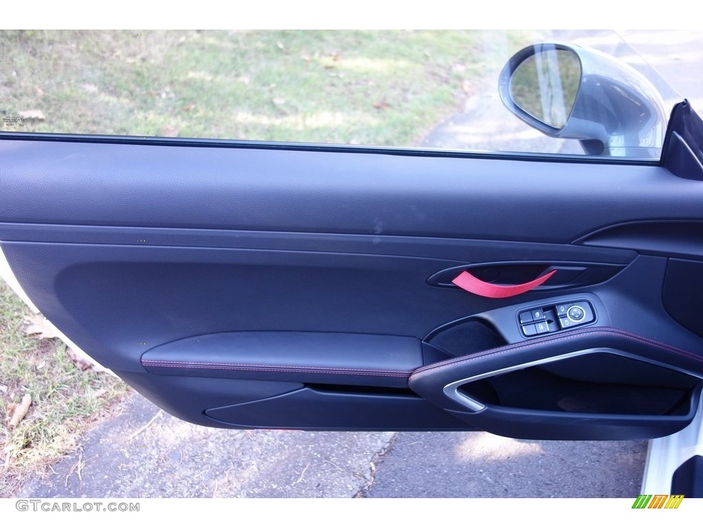 2019 Porsche 911 Carrera T Coupe Black Door Panel Photo #130841008