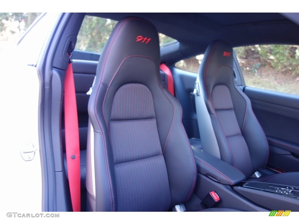 Black Interior 2019 Porsche 911 Carrera T Coupe Photo #130841107
