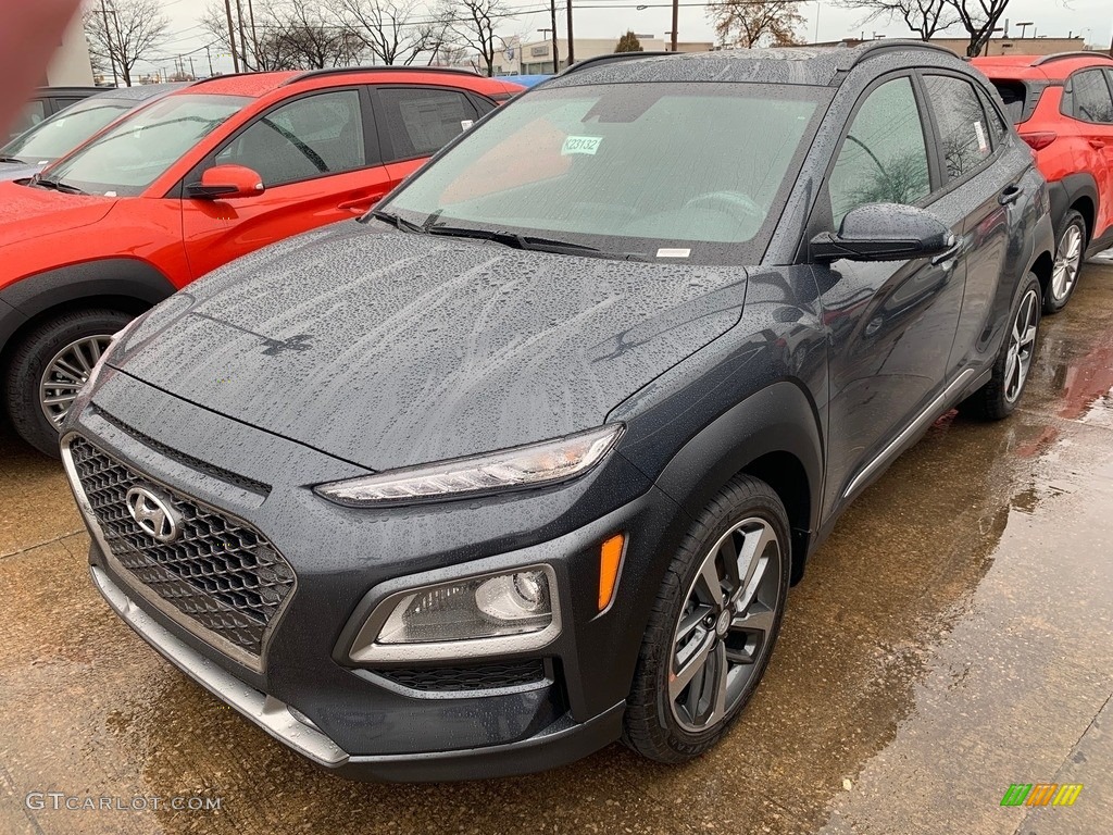 Thunder Gray 2019 Hyundai Kona Limited AWD Exterior Photo #130842168