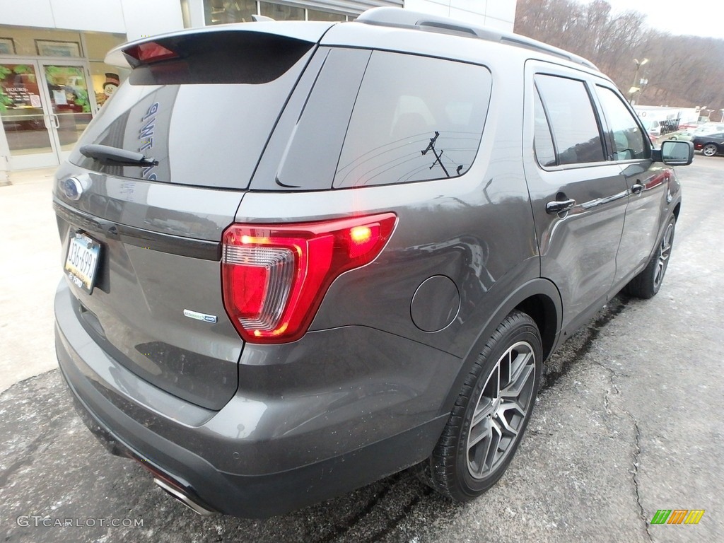 2017 Explorer Sport 4WD - Magnetic / Ebony Black photo #2