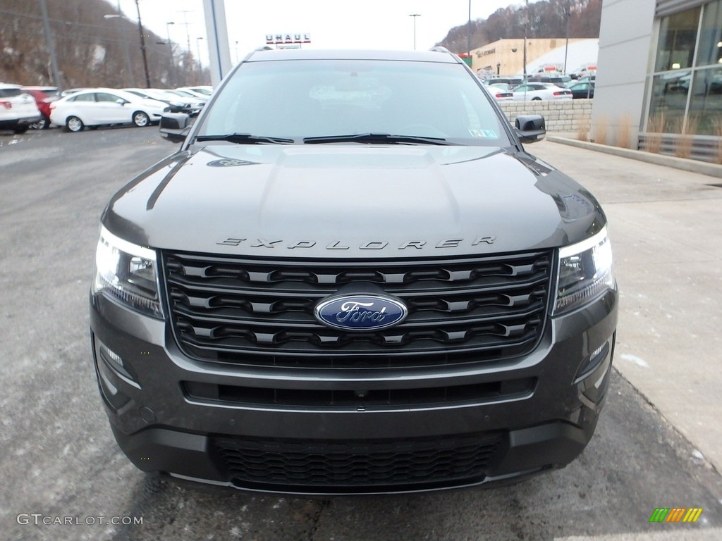 2017 Explorer Sport 4WD - Magnetic / Ebony Black photo #8