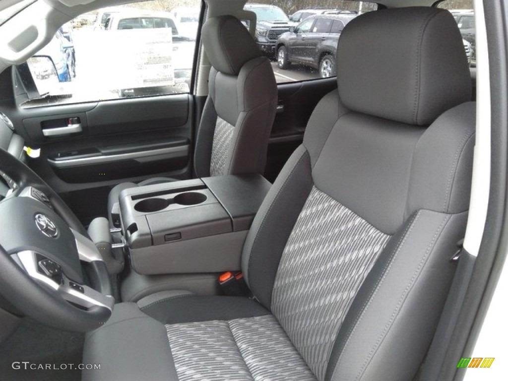 2019 Tundra SR5 CrewMax 4x4 - Super White / Graphite photo #9