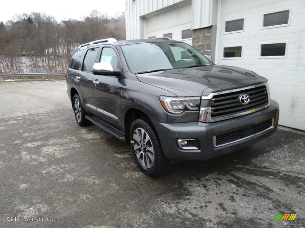 Magnetic Gray Metallic 2019 Toyota Sequoia Limited 4x4 Exterior Photo #130844061