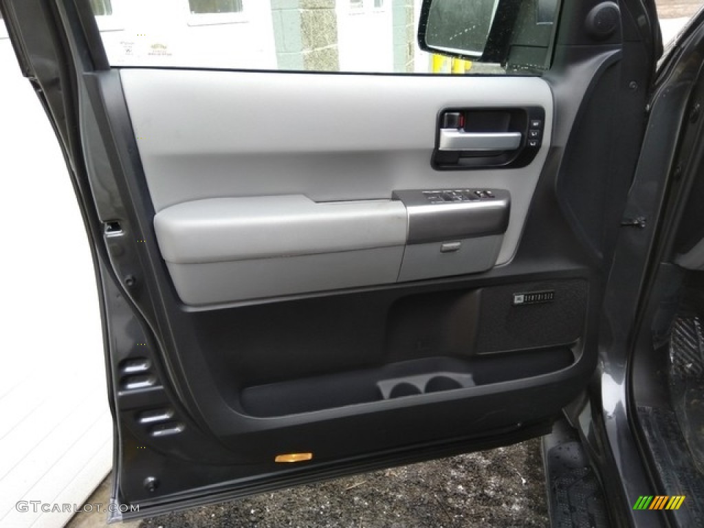 2019 Toyota Sequoia Limited 4x4 Graphite Door Panel Photo #130844208