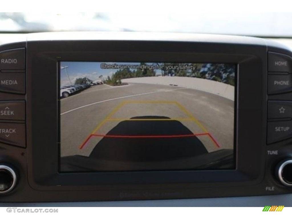2019 Kona SEL AWD - Sunset Orange / Gray/Black photo #5