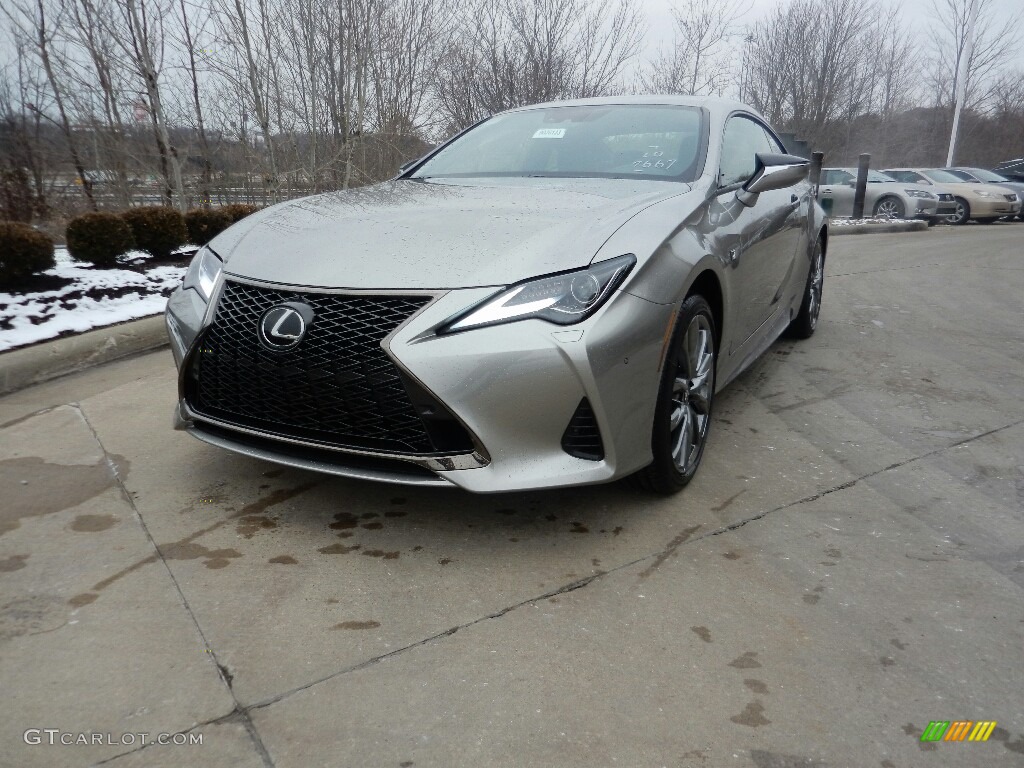 Atomic Silver 2019 Lexus RC 350 F Sport AWD Exterior Photo #130847337
