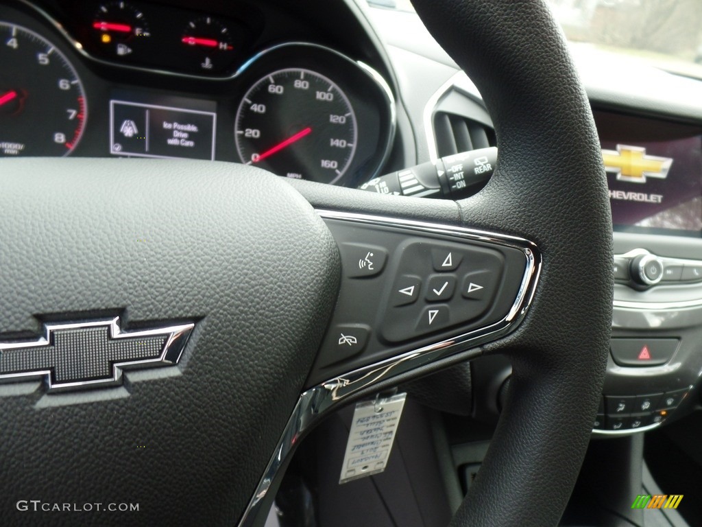 2019 Chevrolet Cruze LT Hatchback Black Steering Wheel Photo #130848567