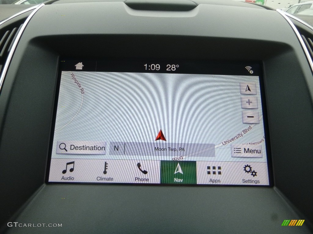 2019 Ford Edge Titanium AWD Controls Photo #130848774