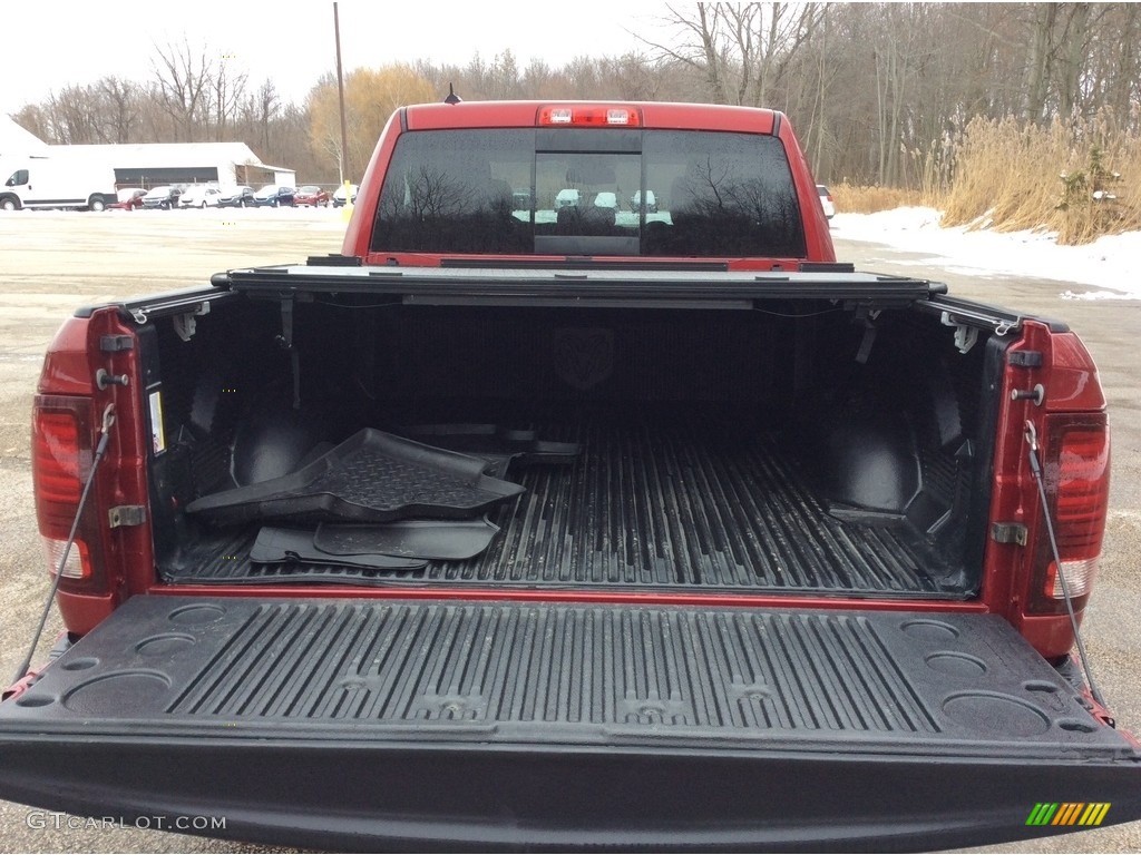 2013 1500 Sport Quad Cab 4x4 - Deep Cherry Red Pearl / Black photo #6