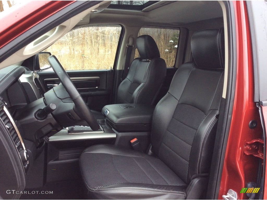 2013 1500 Sport Quad Cab 4x4 - Deep Cherry Red Pearl / Black photo #16