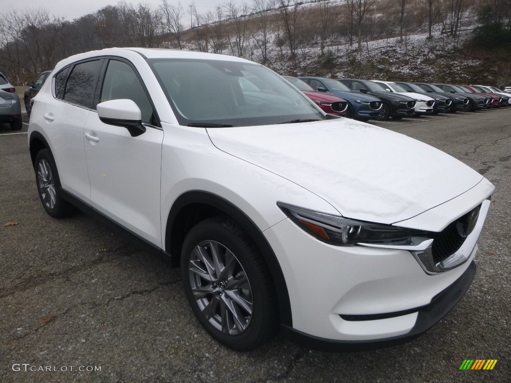 Snowflake White Pearl Mica 2019 Mazda CX-5 Grand Touring Reserve AWD Exterior Photo #130849842