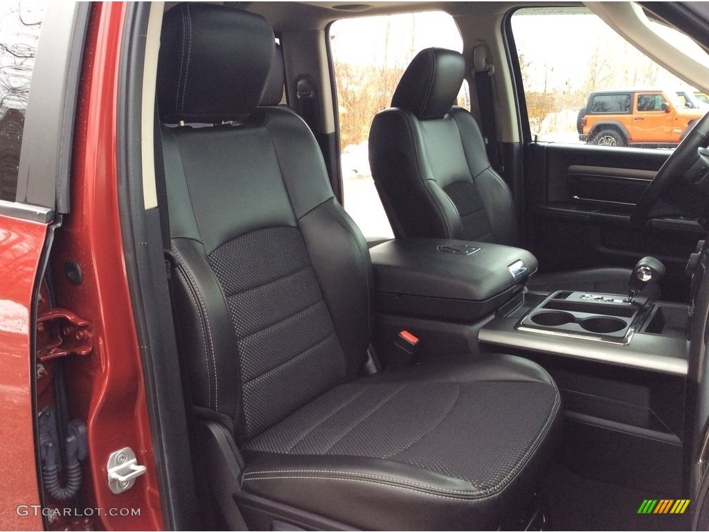 2013 1500 Sport Quad Cab 4x4 - Deep Cherry Red Pearl / Black photo #25