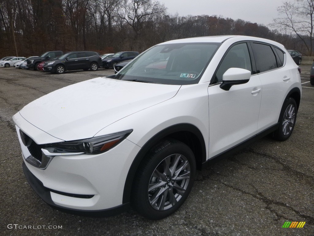Snowflake White Pearl Mica 2019 Mazda CX-5 Grand Touring Reserve AWD Exterior Photo #130849890