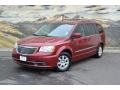 Deep Cherry Red Crystal Pearl - Town & Country Touring Photo No. 5