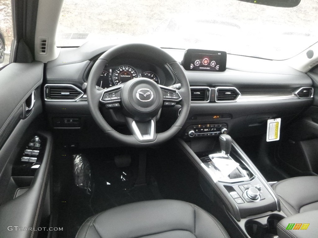 Black Interior 2019 Mazda CX-5 Grand Touring AWD Photo #130850754