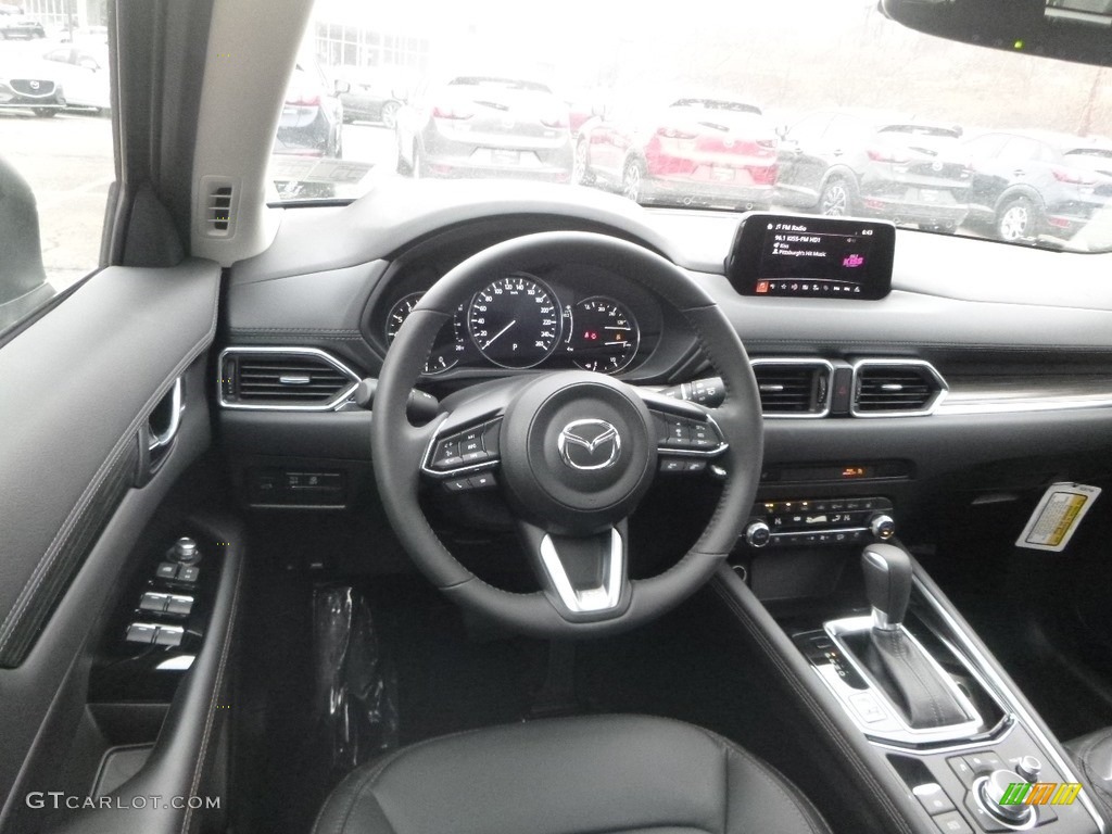 Black Interior 2019 Mazda CX-5 Grand Touring AWD Photo #130851492