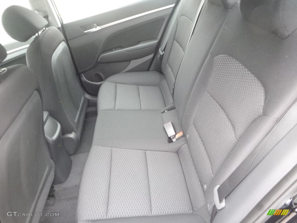 2019 Elantra SEL - Phantom Black / Black photo #9