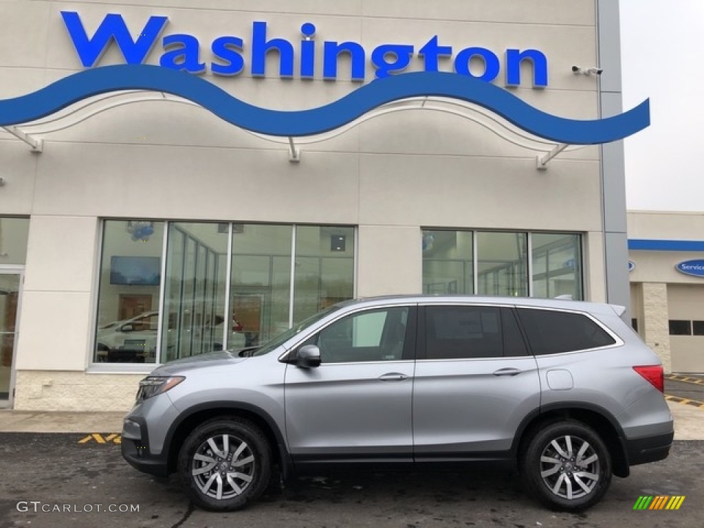 2019 Pilot EX-L AWD - Lunar Silver Metallic / Gray photo #1
