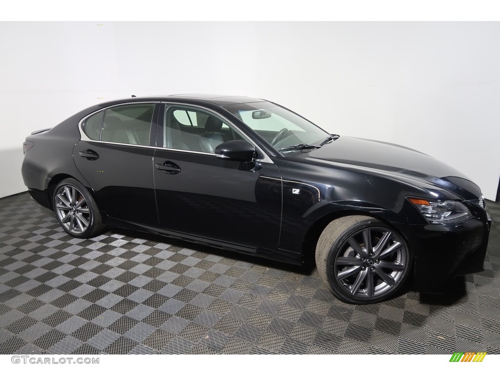 2013 GS 350 AWD - Obsidian Black / Black photo #7
