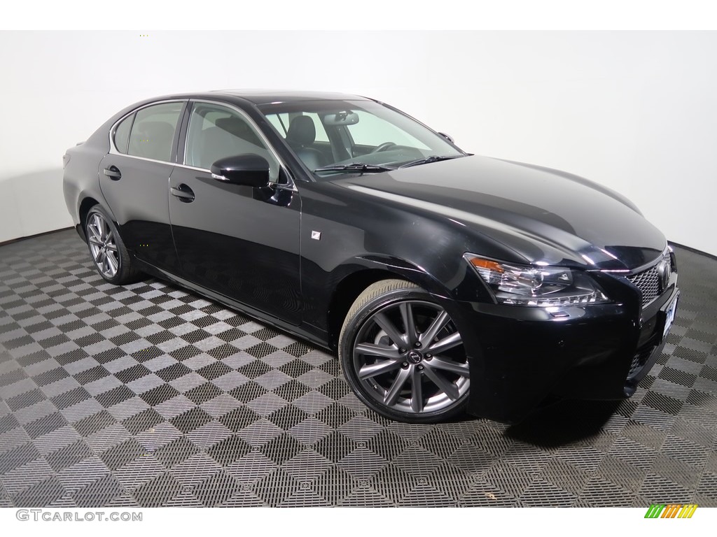 2013 GS 350 AWD - Obsidian Black / Black photo #8