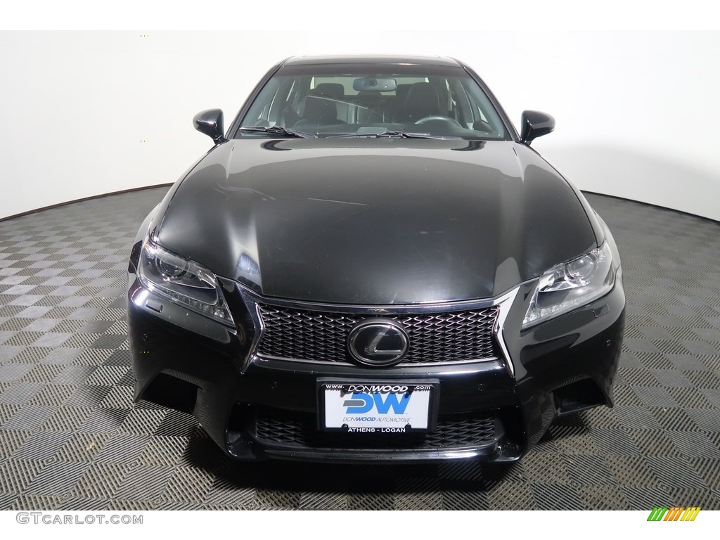 2013 GS 350 AWD - Obsidian Black / Black photo #9