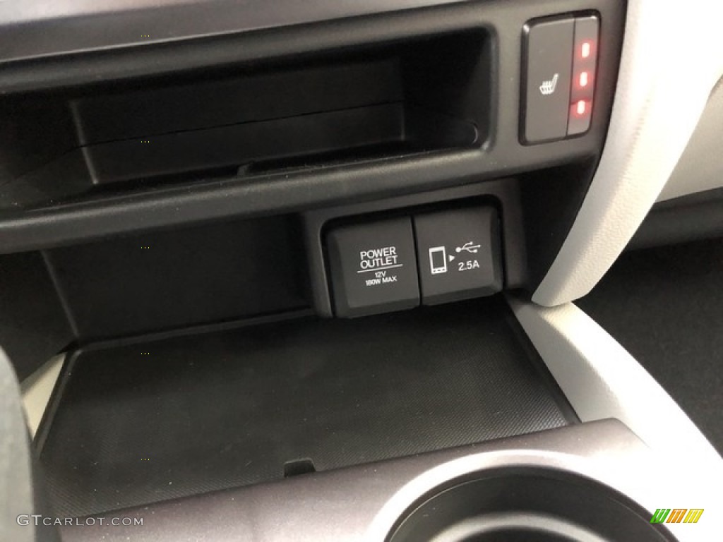 2019 Pilot EX-L AWD - Lunar Silver Metallic / Gray photo #21