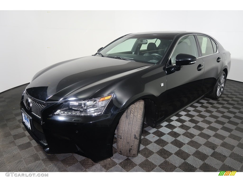 2013 GS 350 AWD - Obsidian Black / Black photo #10