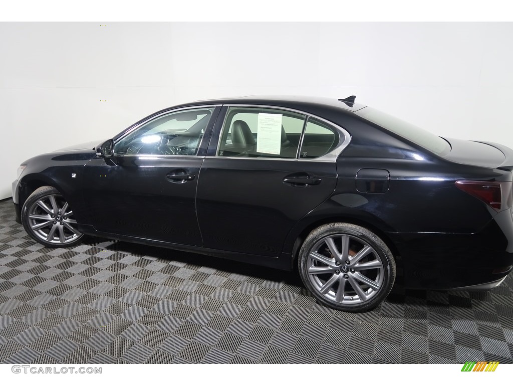 2013 GS 350 AWD - Obsidian Black / Black photo #12