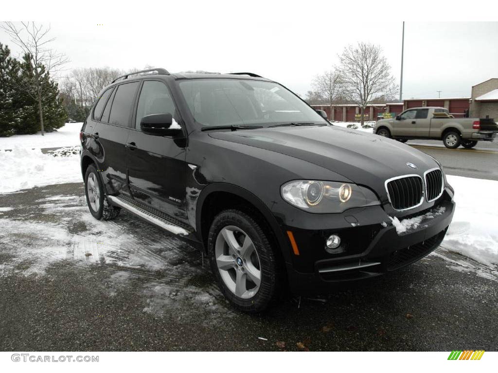 2009 X5 xDrive30i - Black Sapphire Metallic / Black Nevada Leather photo #1