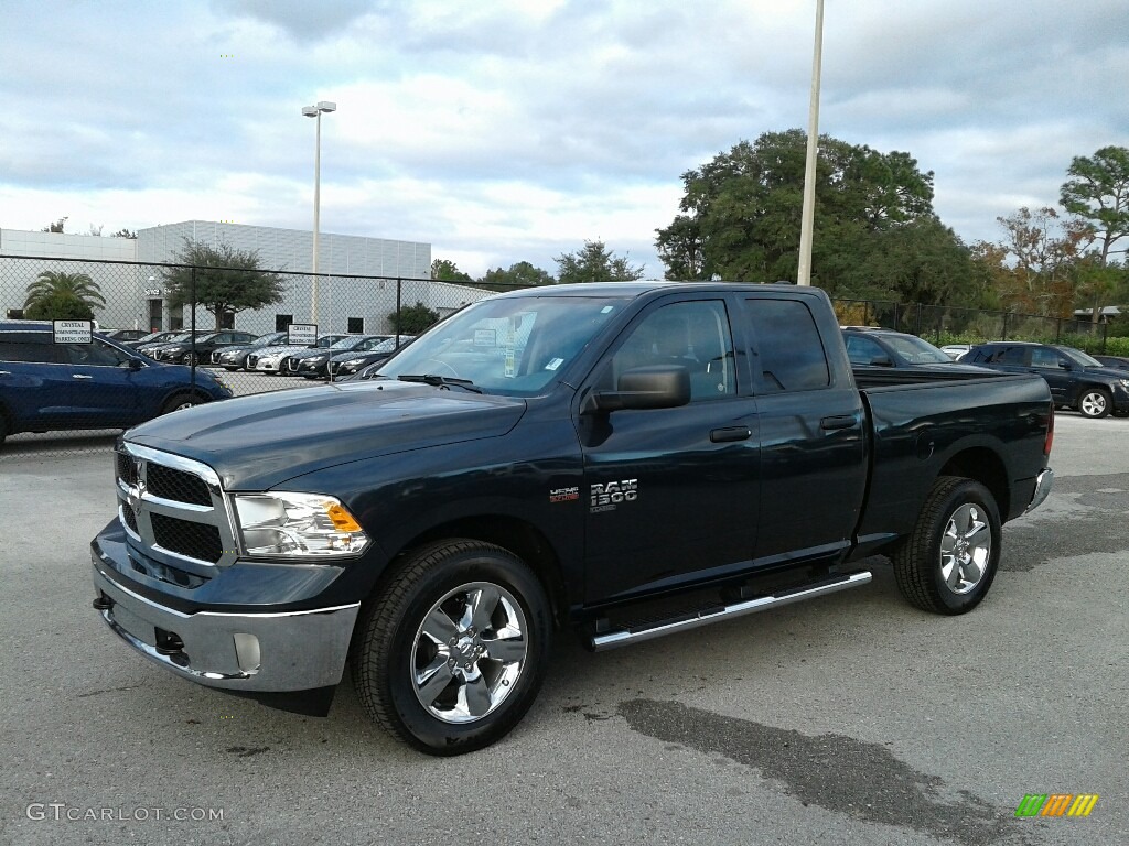 2019 1500 Classic Tradesman Quad Cab 4x4 - Maximum Steel Metallic / Black/Diesel Gray photo #2