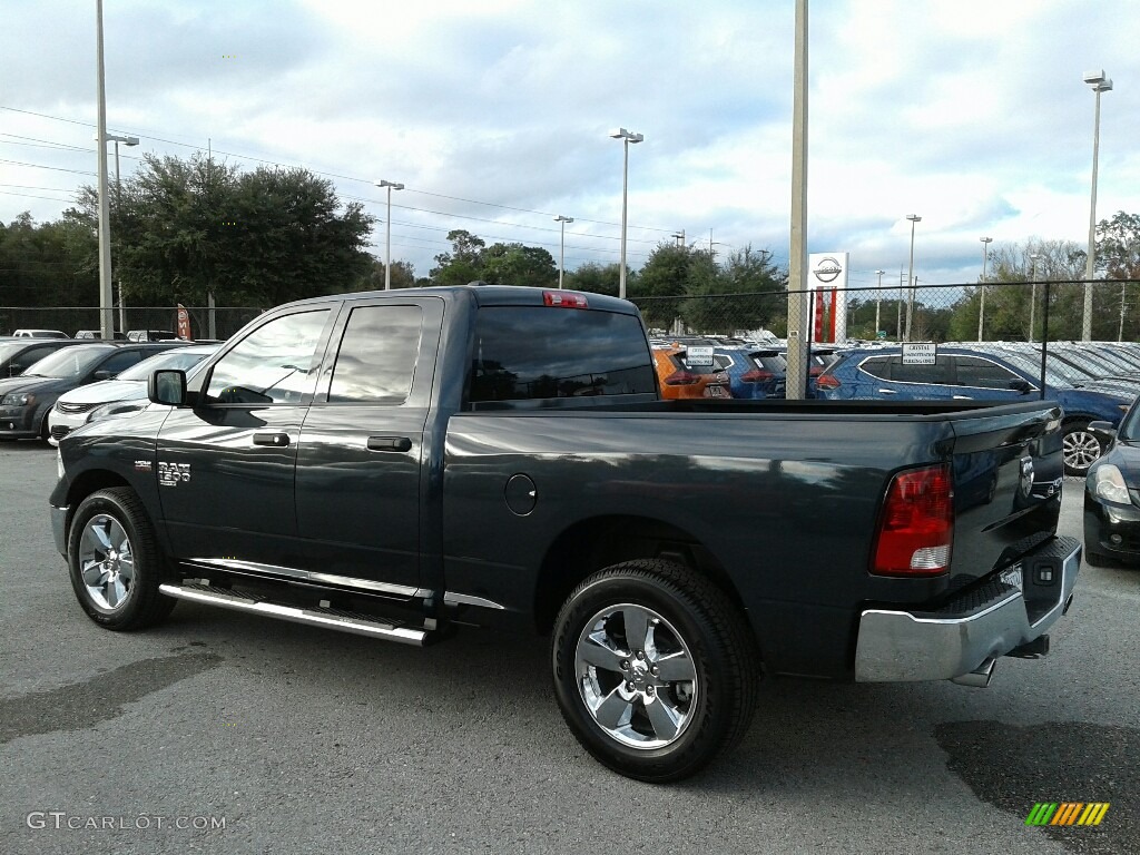 2019 1500 Classic Tradesman Quad Cab 4x4 - Maximum Steel Metallic / Black/Diesel Gray photo #3