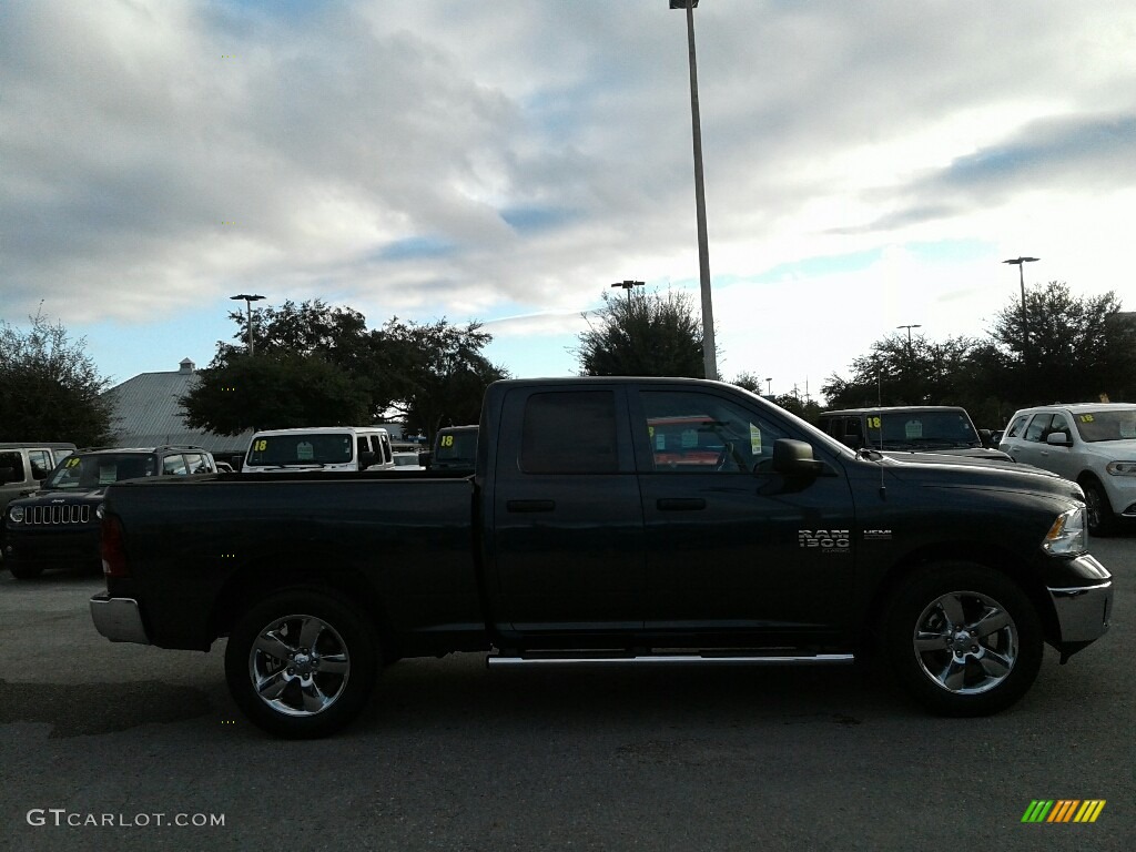 2019 1500 Classic Tradesman Quad Cab 4x4 - Maximum Steel Metallic / Black/Diesel Gray photo #5