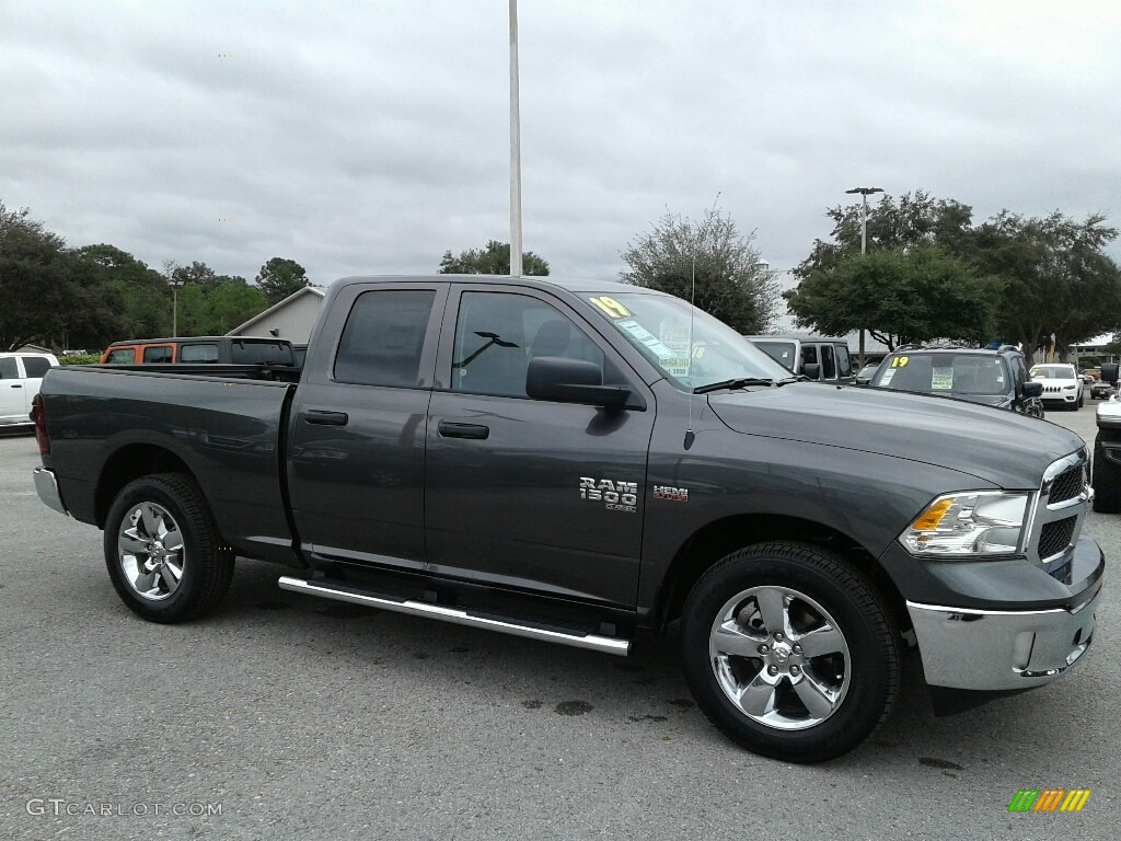 Granite Crystal Metallic 2019 Ram 1500 Classic Tradesman Quad Cab Exterior Photo #130858155