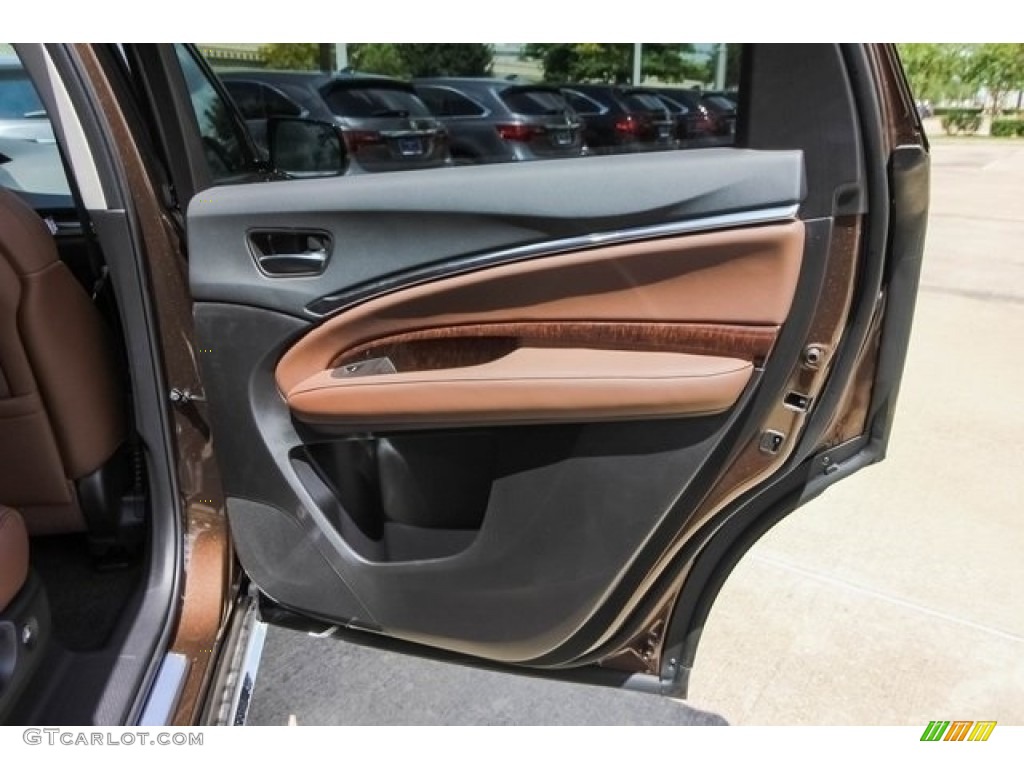 2019 Acura MDX AWD Espresso Door Panel Photo #130862274