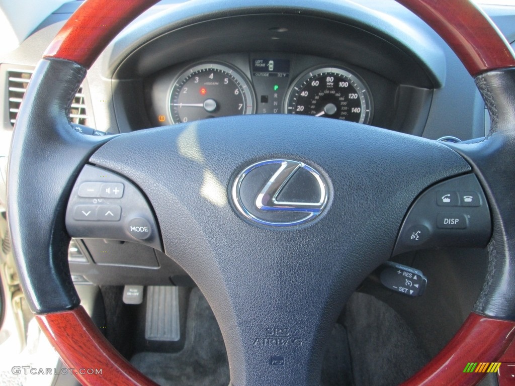 2007 ES 350 - Tungsten Silver Metallic / Black photo #11