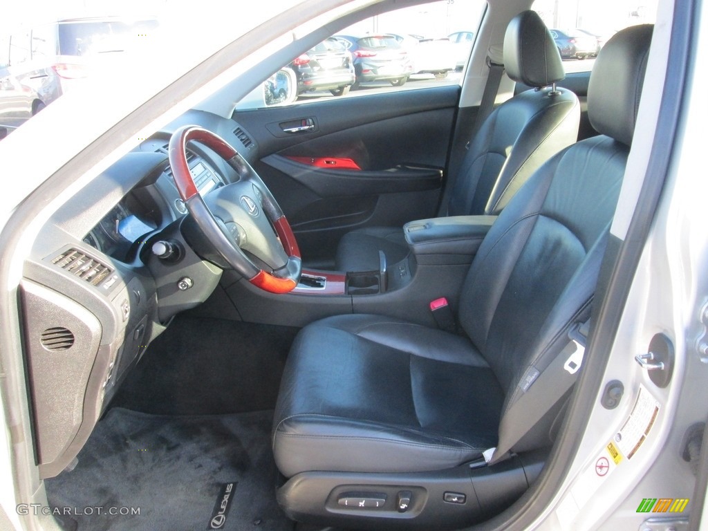 2007 ES 350 - Tungsten Silver Metallic / Black photo #13