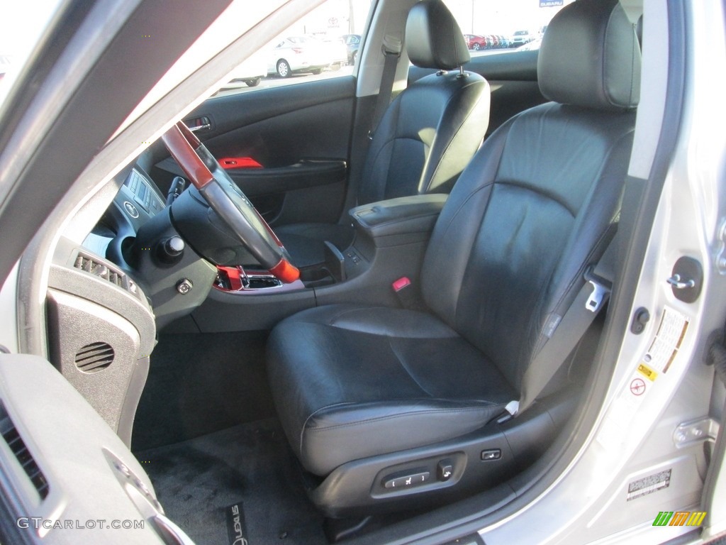 2007 ES 350 - Tungsten Silver Metallic / Black photo #16