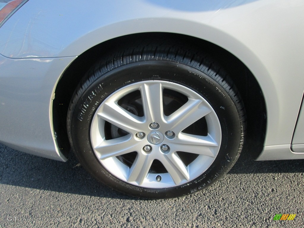 2007 ES 350 - Tungsten Silver Metallic / Black photo #22