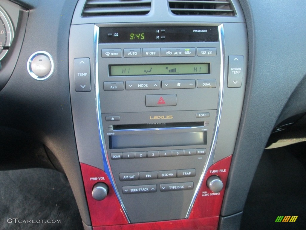 2007 ES 350 - Tungsten Silver Metallic / Black photo #25