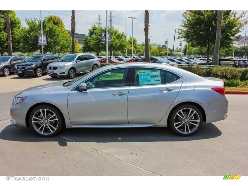 2019 TLX V6 Sedan - Lunar Silver Metallic / Graystone photo #4