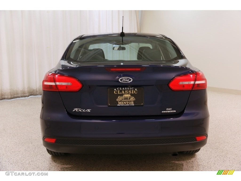 2016 Focus SE Sedan - Kona Blue / Charcoal Black photo #16