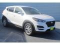 2019 Winter White Hyundai Tucson SE  photo #2