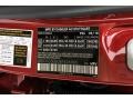  2019 GLC 350e 4Matic designo Cardinal Red Metallic Color Code 996